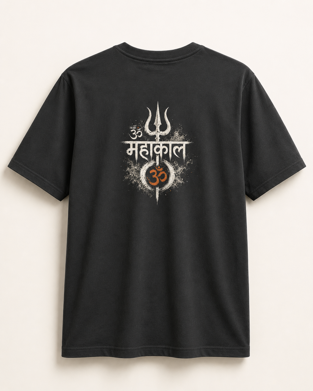Om Mahakal Premium Printed T-Shirt for Men – Black