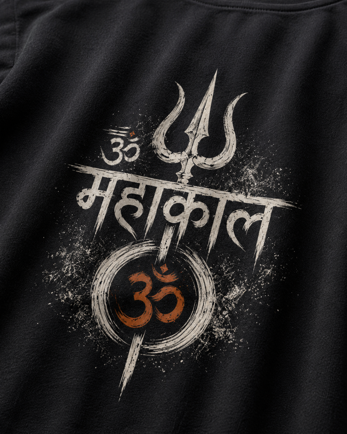 Om Mahakal Premium Printed T-Shirt for Men – Black