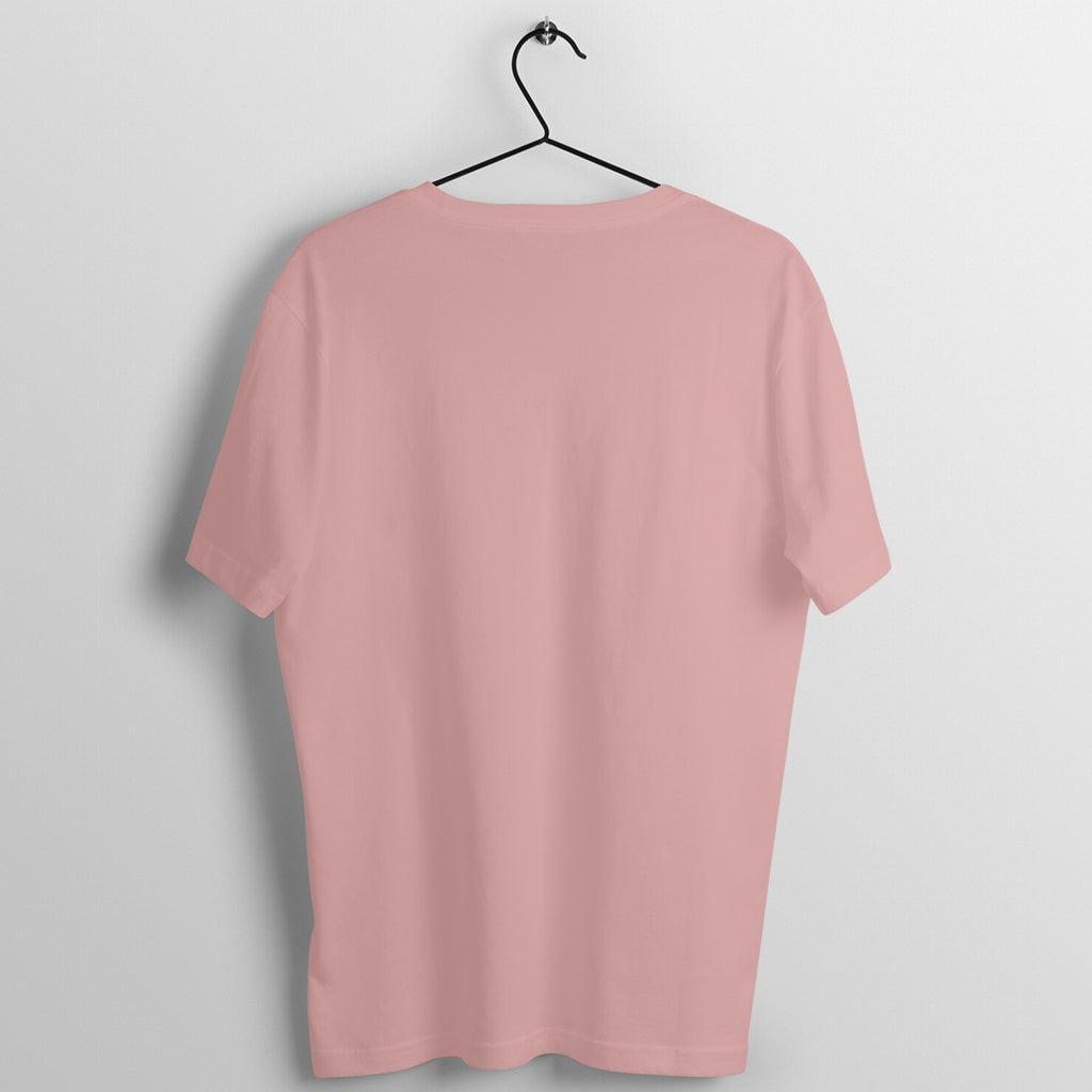 Bol Bam Premium Printed T-Shirt for Men – Rose Pink