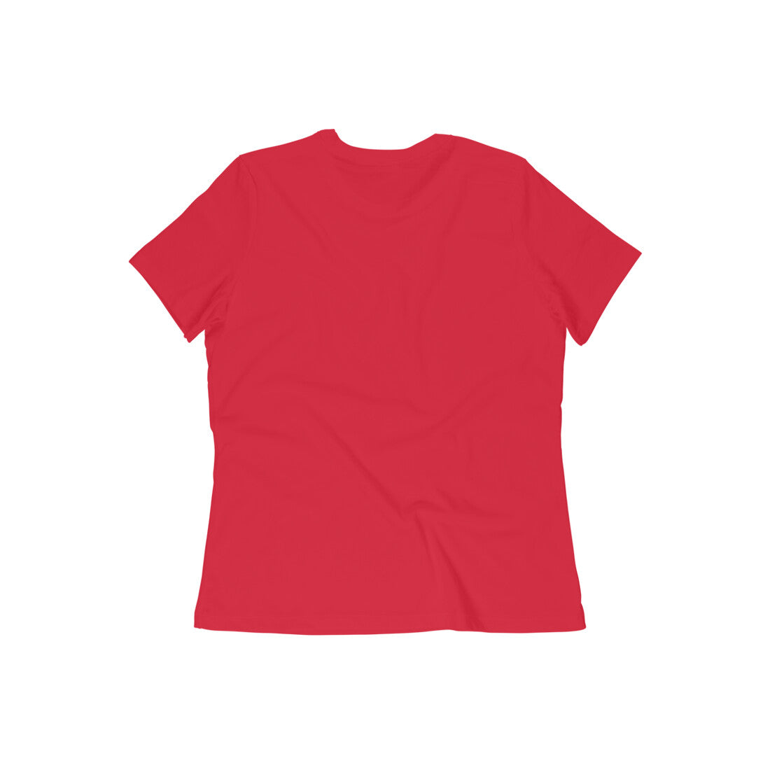 Bol Bam Premium Printed T-Shirt for Women – Red