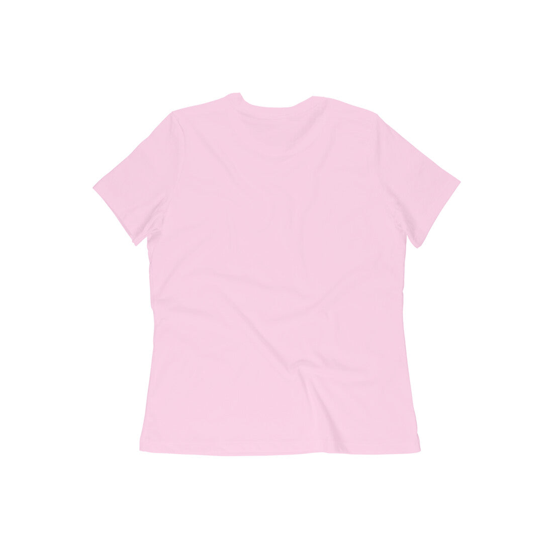 Bol Bam Premium Printed T-Shirt for Women – Light Pink
