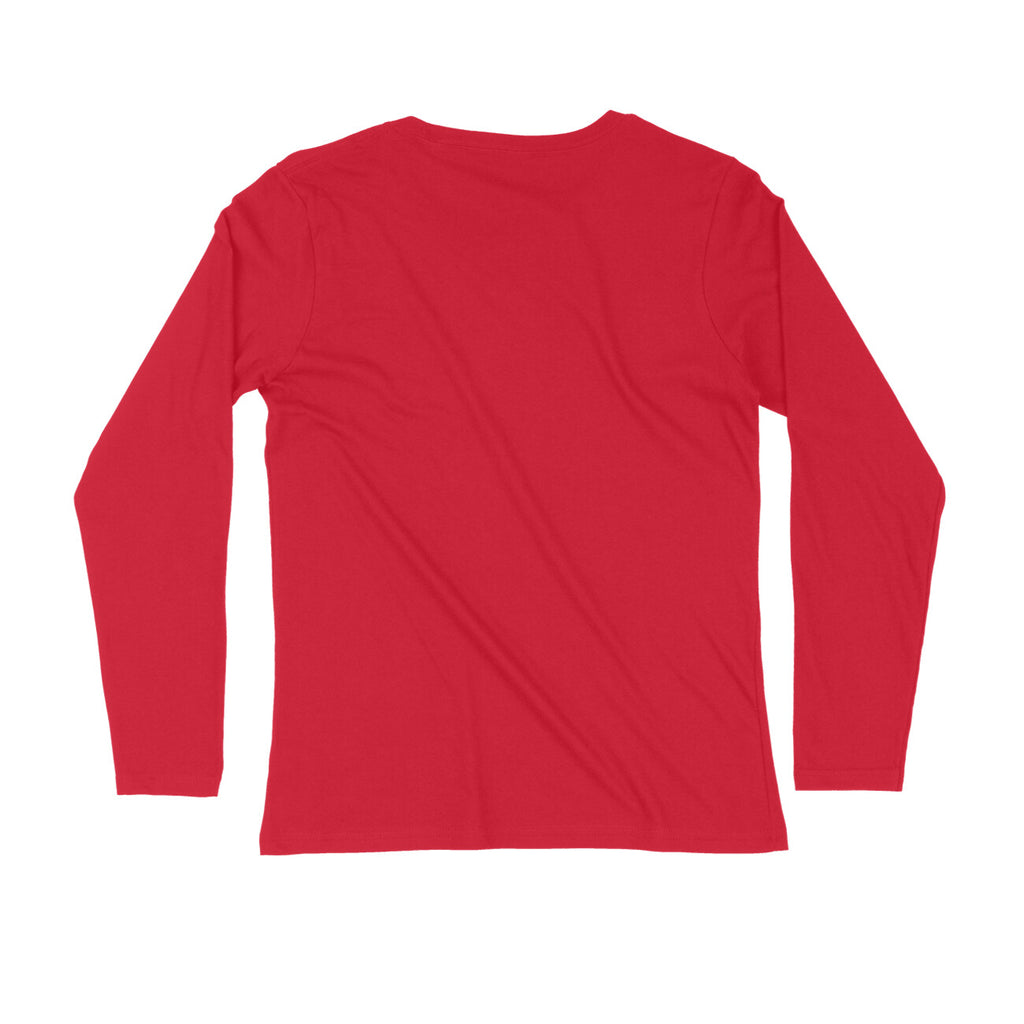 Bol Bam Premium Printed Full Sleeve T-Shirt for Men – Red