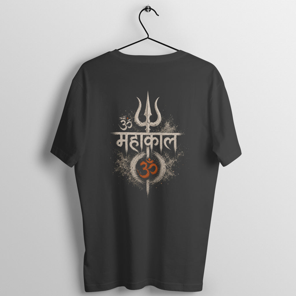 Om Mahakal Premium Bigger Print T-Shirt for Men – Black