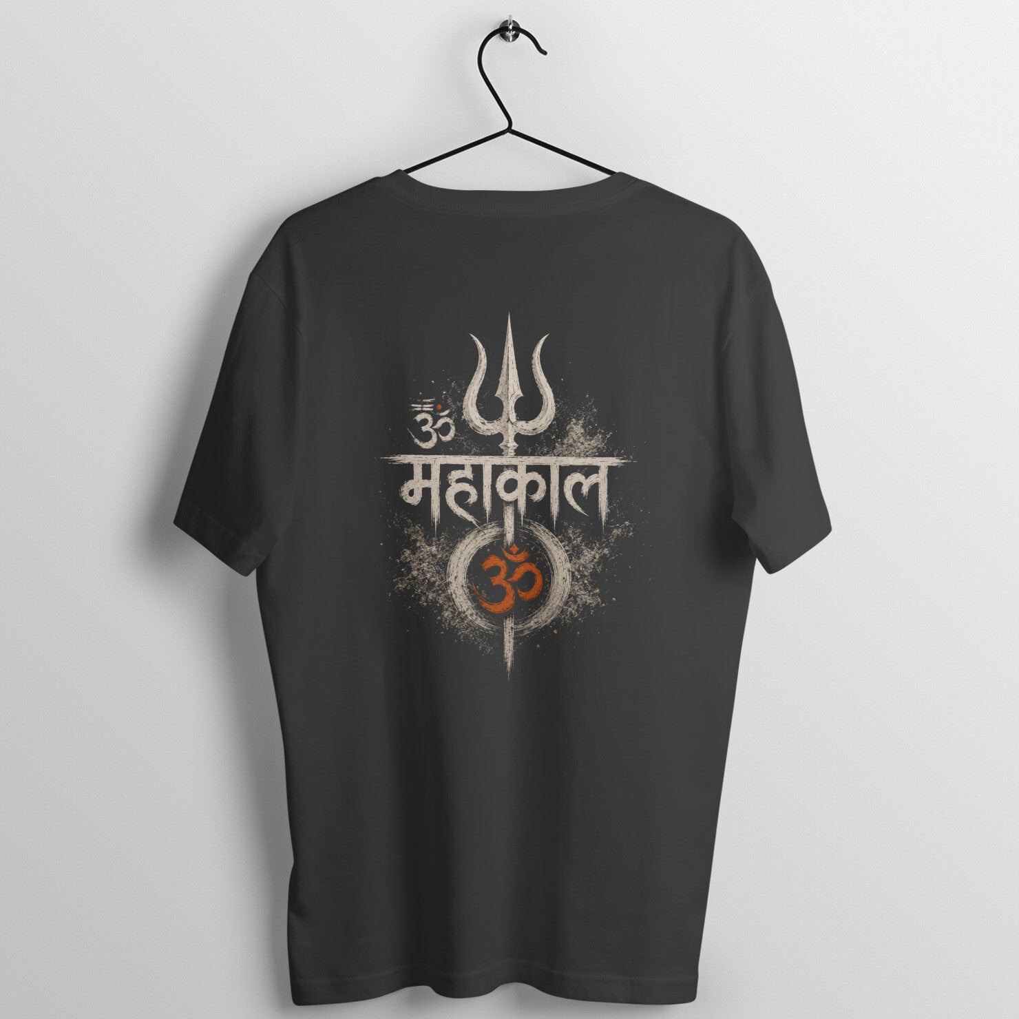 Om Mahakal Premium Bigger Print T-Shirt for Men – Black