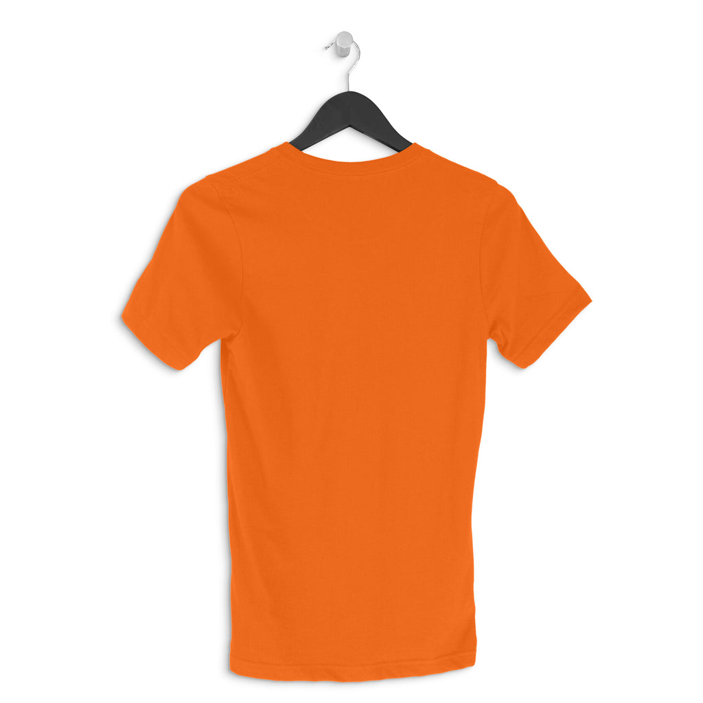 Bol Bam Shiva Printed T-Shirt for Men – Orange