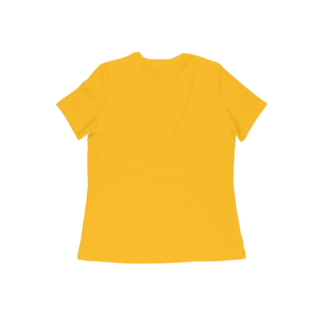 Bol Bam Shiva Printed T-Shirt for Women – Golden Yellow
