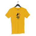 Bol Bam Shiva Printed T-Shirt for Men – Golden Yellow