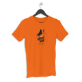 Bol Bam Shiva Printed T-Shirt for Men – Orange
