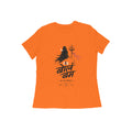 Bol Bam Shiva Printed T-Shirt for Women – Orange