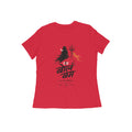 Bol Bam Shiva Printed T-Shirt for Women – Red